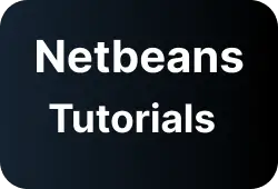 Netbeans - Welcome screen